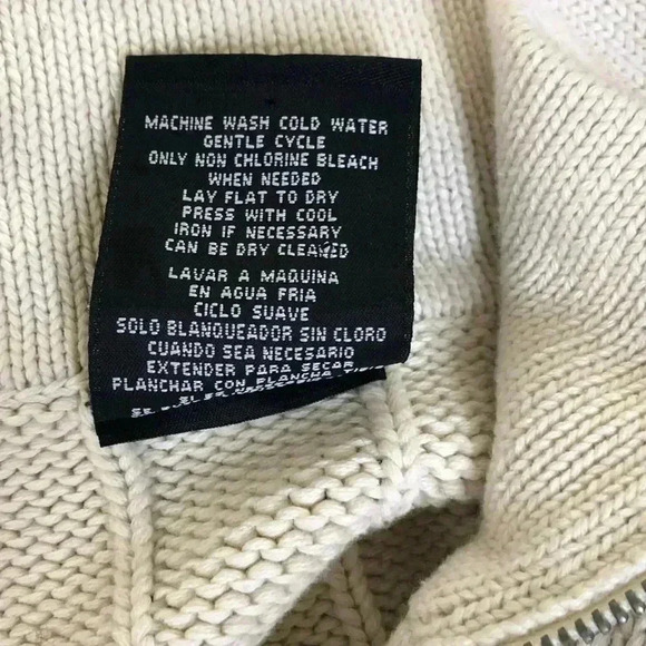 Ralph Lauren Polo Half Zip Sweater XL Pullover - Picture 7 of 7